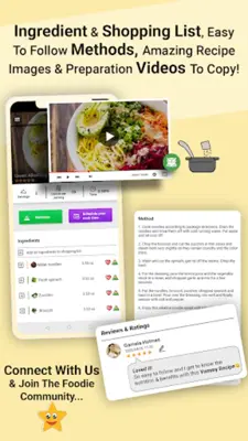 All Noodles & Dumpling Recipes android App screenshot 6